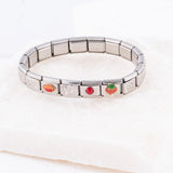 Wholesale jewelry 18K Gold PVD Stainless Steel Football Italian Charm- studio