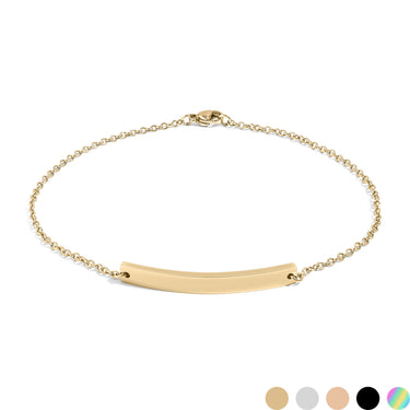 Blank Curved Bar Bracelet/Anklet