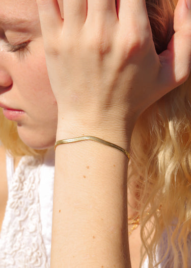 Herringbone bracelet