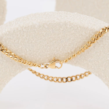 Wholesale jewelry 14K Gold Filled Plus Diamond Cut Curb Chain Bracelet- clasp- 4mm