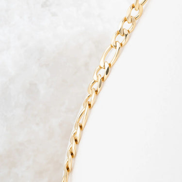Wholesale jewelry 14K Gold Filled Plus™ Figaro Chain Bracelet- studio 