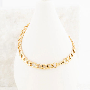 Wholesale jewelry 14K Gold Filled Plus™ Figaro Chain Bracelet- studio 