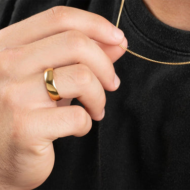 Wholesale jewelry 14K Gold Filled Plus Blank Ring- model- large