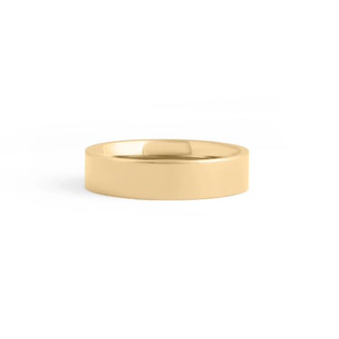 Wholesale jewelry 14K Gold Filled Plus Flat Blank Ring- main- 5mm 