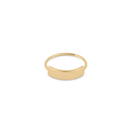 Wholesale Jewelry 14K Gold Filled Plus Blank Stamping Ring- Main