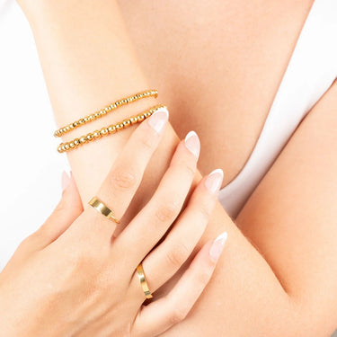 Wholesale Jewelry 14K Gold Filled Plus Blank Stamping Ring- Model