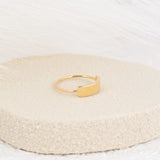 Wholesale Jewelry 14K Gold Filled Plus Blank Stamping Ring- Studio