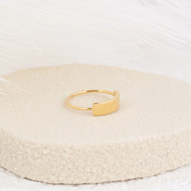Wholesale Jewelry 14K Gold Filled Plus Blank Stamping Ring- Studio