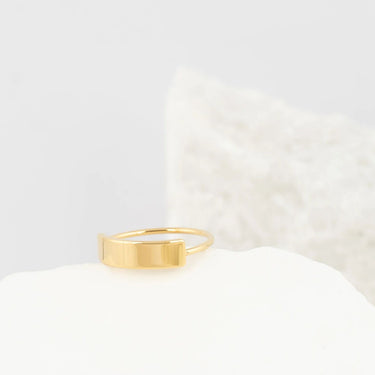 Wholesale Jewelry 14K Gold Filled Plus Blank Stamping Ring- Studio