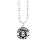 United States Air Force Stainless Steel Polished Pendant on Ball Chain