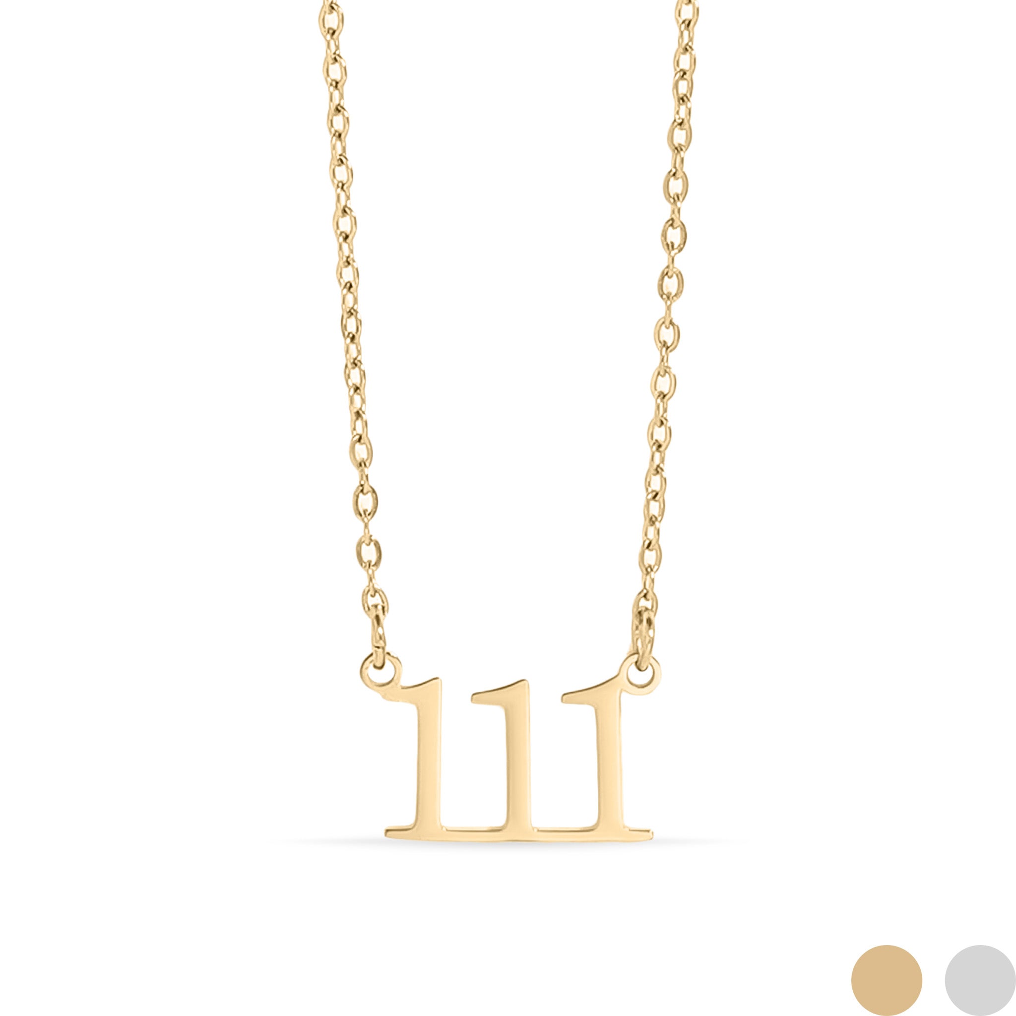 111 Angel Number Necklace