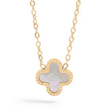 Lucky Clover Charm Necklace