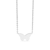 Blank Engravable Butterfly Necklace