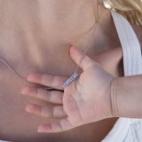 18K Gold PVD Stainless Steel Mama Necklace