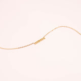 18K Gold PVD Stainless Steel Mama Necklace