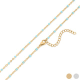 Turquoise Chain Necklace