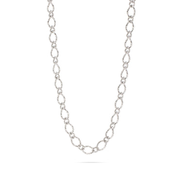 Hammered Oval Necklace