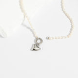 Herringbone Charm Holder Necklace 