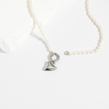 Herringbone Charm Holder Necklace 