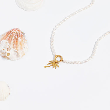 Herringbone Charm Holder Necklace 