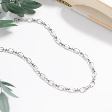 Stainless Steel Circle Charm Chain
