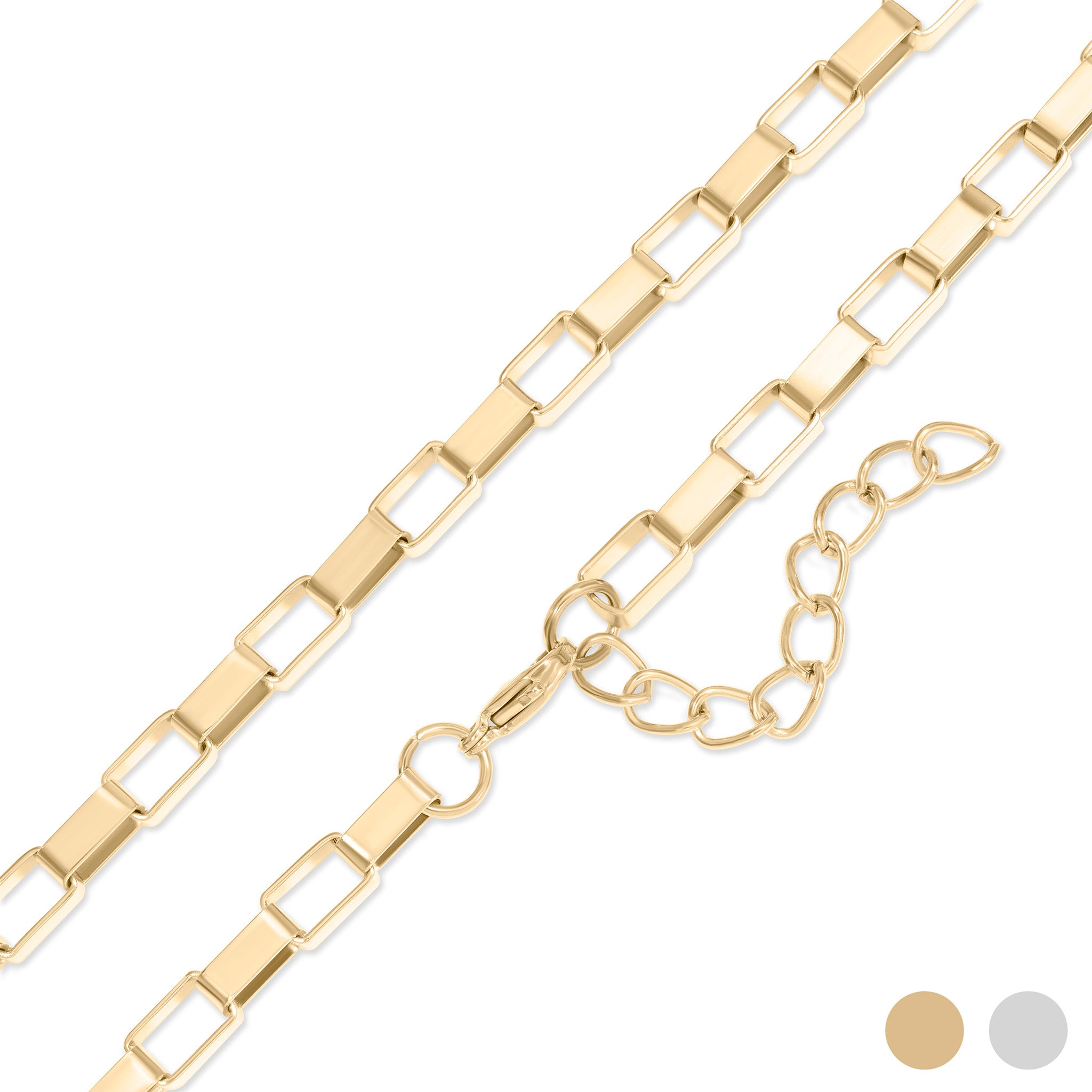 Thick Paperclip Chain