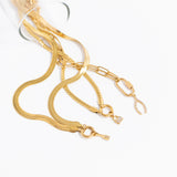 Curb Chain Charm Holder Necklace