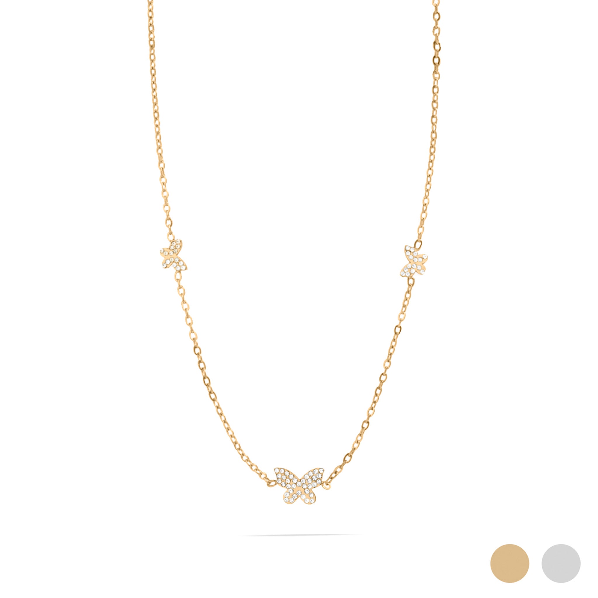 Gold Butterfly Necklace