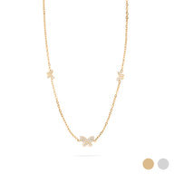 Gold Butterfly Necklace