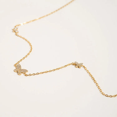 Gold Butterfly Necklace