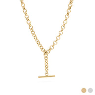 Gold Tbar Necklace