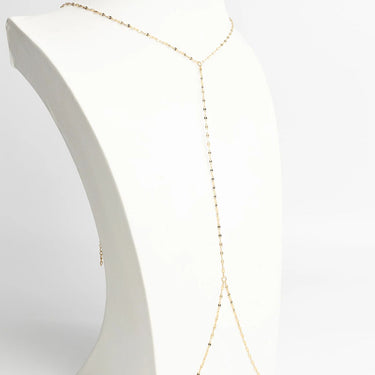 Gold Full Body Chain Lip Chain