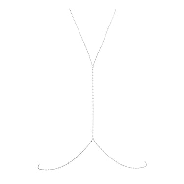 Silver Full body chain Lip Chain