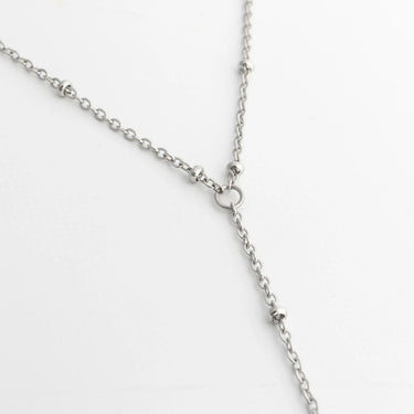 Silver Full Body Chain Satellite on a white background