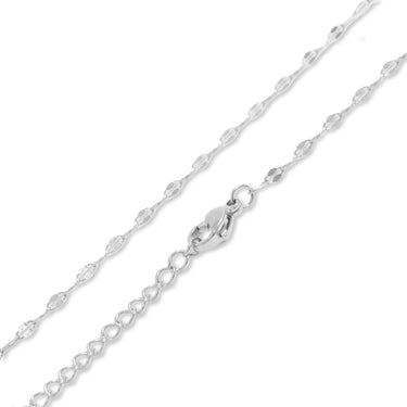 Silver Belly Lip Chain