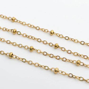 Gold Satellite Belly Chain