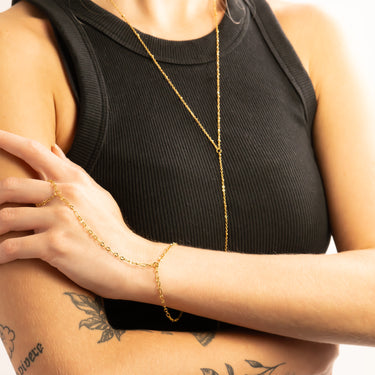 Gold Full Body Chain Satellite