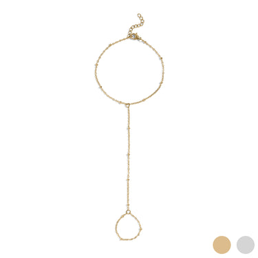Gold Satellite Hand Chain