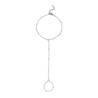 Silver Satellite Hand Chain