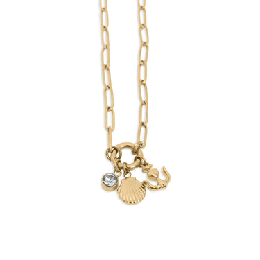 Shell Anchor Carabiner Charm Gift Set