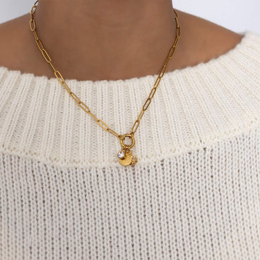 Shell Anchor Carabiner Charm Gift Set