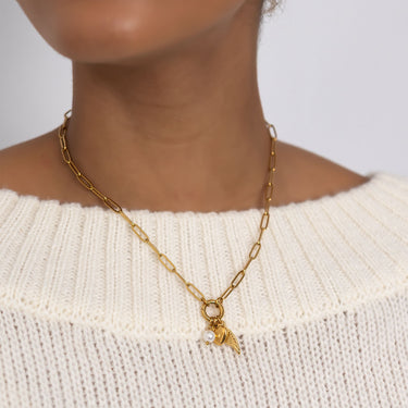 Angel Wing Carabiner Charm Gift Set