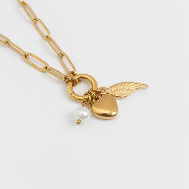 Angel Wing Carabiner Charm Gift Set