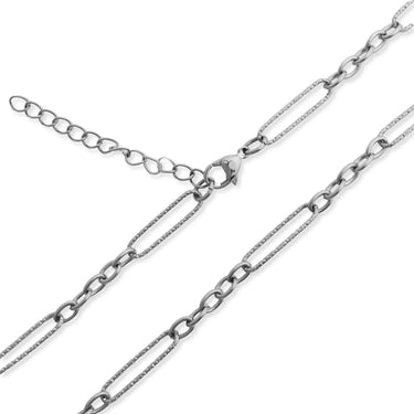 Stainless-Steel_Long_Paperclip_Textured_Chain_Necklace