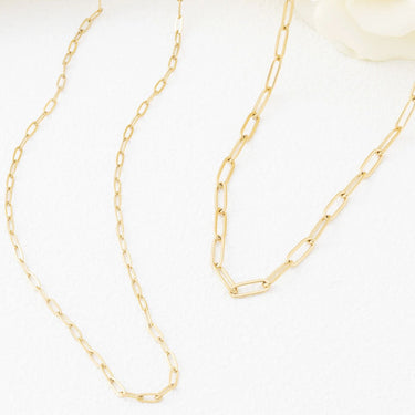Wholesale jewelry 14K Gold Filled Plus™ 2.5MM Paperclip Chain Necklace - studio 