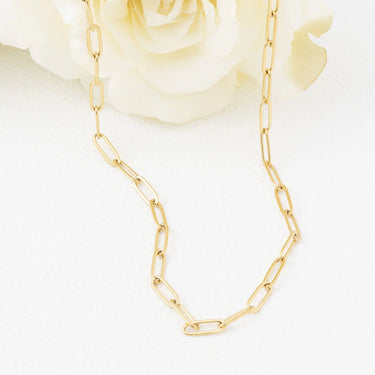 Wholesale jewelry 14K Gold Filled Plus™ 2.5MM Paperclip Chain Necklace - studio 