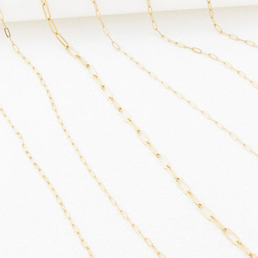 Wholesale jewelry 14K Gold Filled Plus™ 2.5MM Paperclip Chain Necklace - studio 