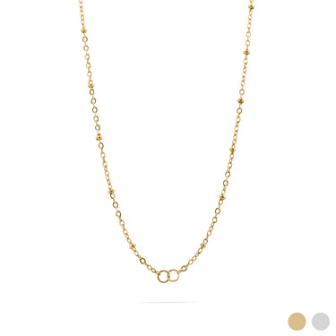 Gold Satellite Split Chain