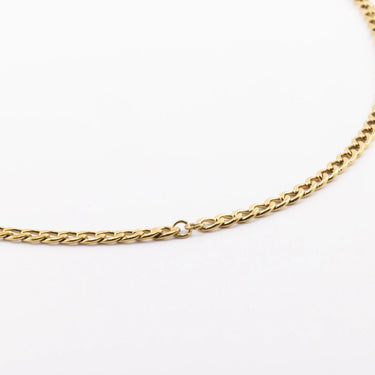 Gold  Figaro Split Chain