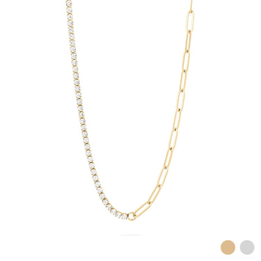 Wholesale jewelry 18K Gold PVD Stainless Steel Lock Carabiner Split Chain- gold main 
